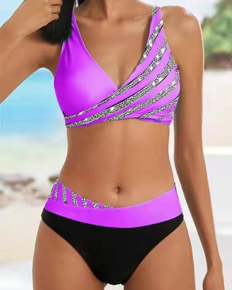 Selina - Heiße Bikini mit Print